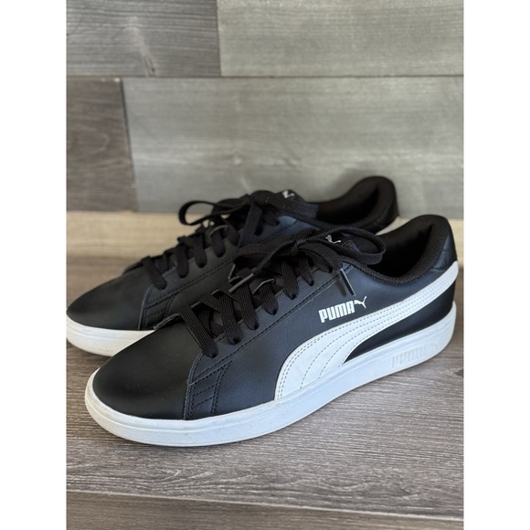 Size 9.5 - PUMA Suede Classic 21 Black & White - Picture 1 of 9